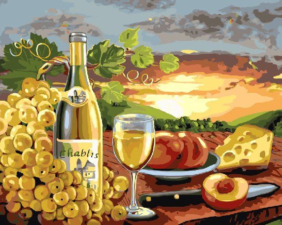 GX24252 Картина по номерам Paintboy "Теплый вечер"