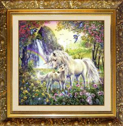 F-203 Алмазная мозаика Милато "Единороги"