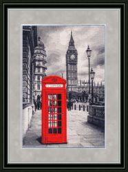 ГМ-030 Набор для вышивания Золотое Руно "Лондонский мотив"