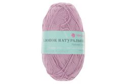 Пряжа ПЕХОРКА Хлопок натуральный 425м // 037 // 178 // Светло-сиреневый