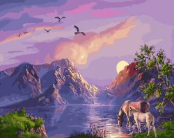 GX4191 Картина по номерам Paintboy "Этот волшебный мир"