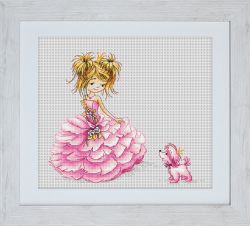 B1056 Набор для вышивания Luca-S "Принцесса"