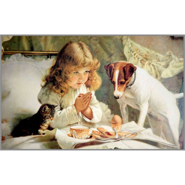 Z-304 Алмазная мозаика Милато "Утренняя молитва"