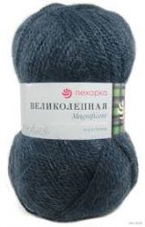 Пряжа ПЕХОРКА Великолепная // 007 // 256 // Светлый джинс