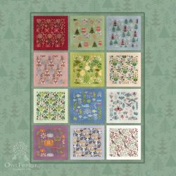 0218-ВУ-СБ Буклет для вышивания со схемами «Вышитые узоры»