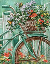 Ag 037 Алмазная мозаика Гранни "Каникулы"