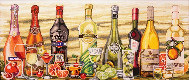 11.002.05 Набор для вышивания Марья Искусница "Игристое"