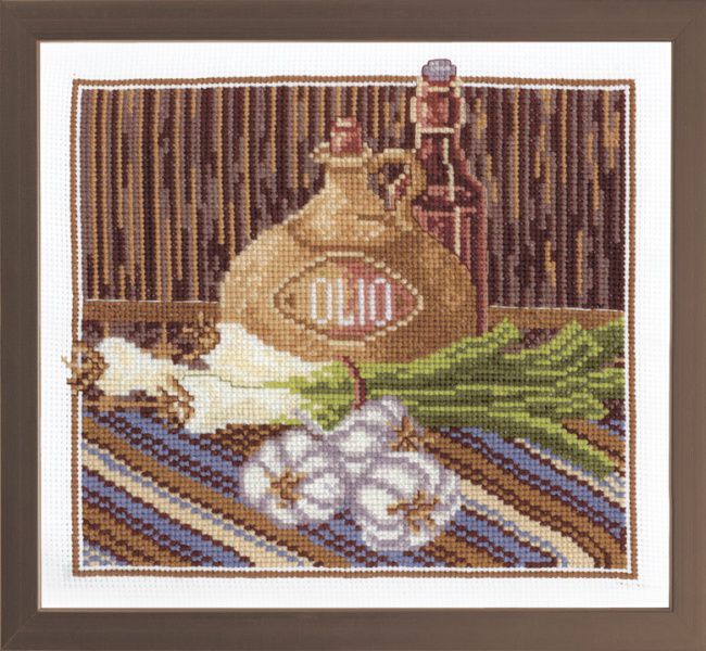 Набор для вышивания крестом ОВЕН "Кантри №3" 498