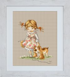 B1074 Набор для вышивания Luca-S "Прогулка"