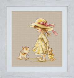 B1075 Набор для вышивания Luca-S "Пойдем со мной"