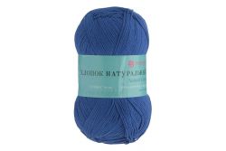 Пряжа ПЕХОРКА Хлопок натуральный 425м // 037 // 26 // Василек