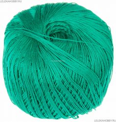 Пряжа ПЕХОРКА Цветное кружево // 063 // 335 // Изумруд