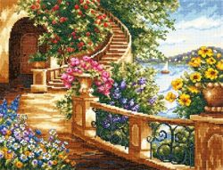 48-04 Набор для вышивания Чудесная игла «На лазурном берегу»