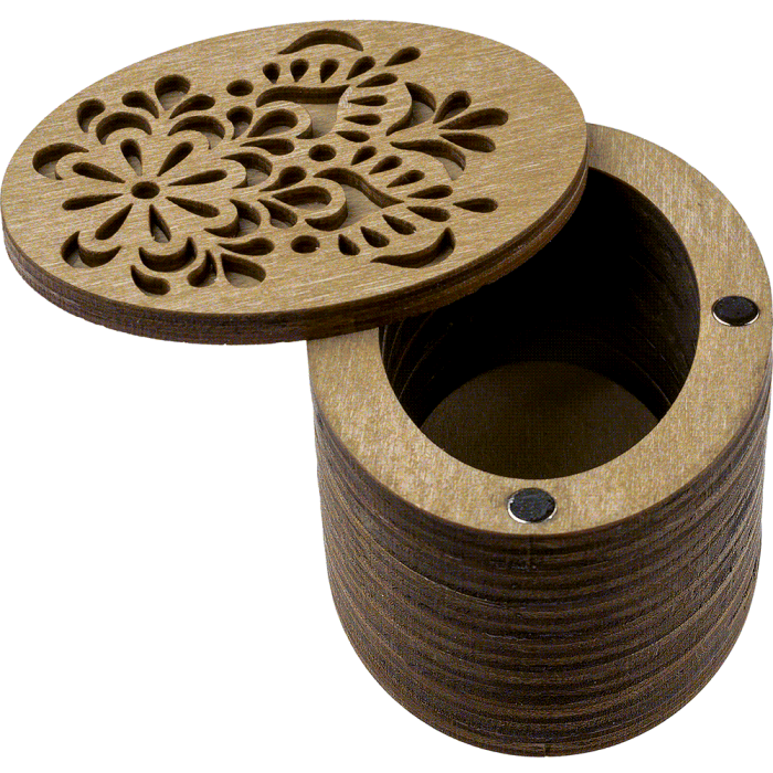 Шкатулка для рукоделия ВОЛШЕБНАЯ  СТРАНА  FLZB(N)-013 6*8*4.5см