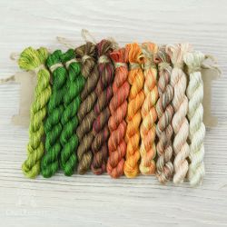 НМул-РЯр-3282 Набор ниток OwlForest для схемы «Рукодельная ярмарка» (DMC) 28 каунт в 2 нити