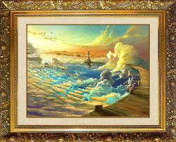 F-356 Алмазная мозаика МИЛАТО "Облачный маяк"