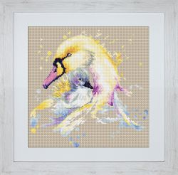 B2297 Набор для вышивания Luca-S "Лебеди"