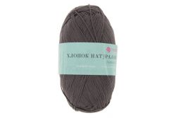 Пряжа ПЕХОРКА Хлопок натуральный 425м // 037 // 35 // Маренго