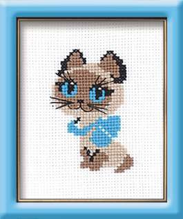 Набор для вышивания Риолис "Котёнок" 462