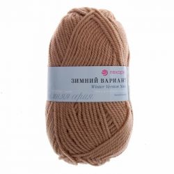 Пряжа ПЕХОРКА Зимний вариант // 016 // 270 // Мокрый песок