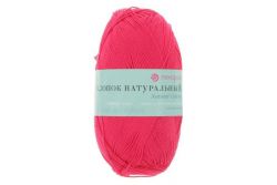 Пряжа ПЕХОРКА Хлопок натуральный 425м // 037 // 439 // Малиновый