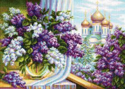 БСА2-103 Алмазная мозаика Наследие "Сиреневый день"