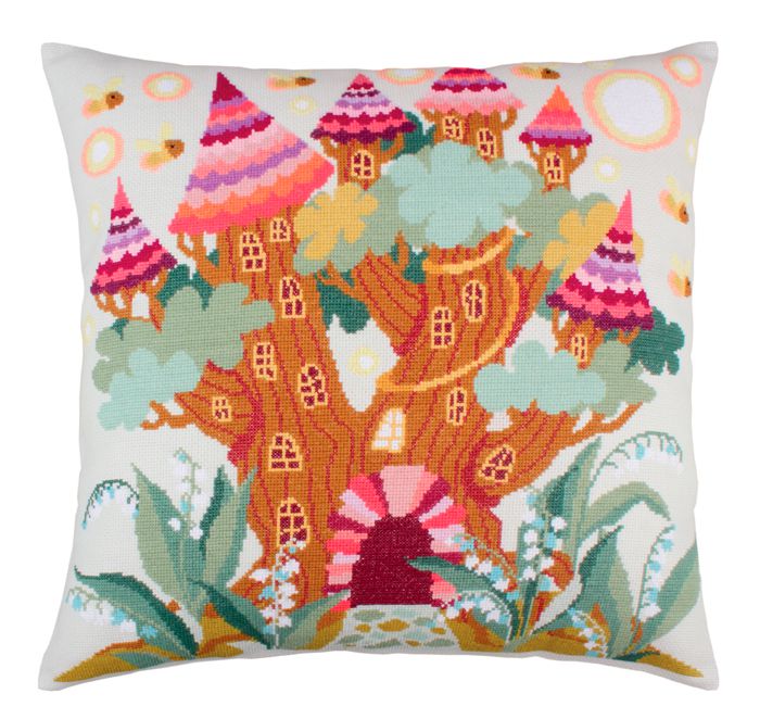 CU019 Набор для вышивания РТО "Там, где живут цветы"