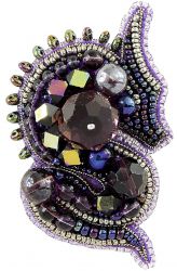 БП-268 Набор для изготовления броши Crystal Art "Дракон"