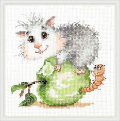 19-17 Набор для вышивания Чудесная игла "В чём дело!?"