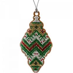 Набор для вышивания бисером по дереву ВОЛШЕБНАЯ СТРАНА FLK-126, 6*12см