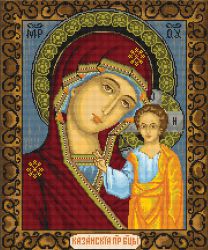 B436 Набор для вышивания Luca-S "Казанская Божья Матерь"