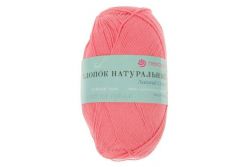 Пряжа ПЕХОРКА Хлопок натуральный 425м // 037 // 599 // Увядшая роза