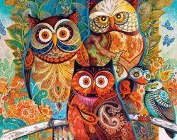 Ag 874 Алмазная мозаика Гранни "Магия цвета"