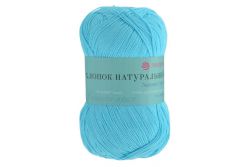 Пряжа ПЕХОРКА Хлопок натуральный 425м // 037 // 63 // Льдинка