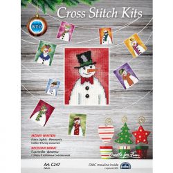 С247 Набор для вышивания РТО "Весёлая зима"