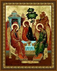 O-600 Алмазная мозаика Милато "Святая Троица" 