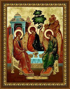 Алмазная мозаика Милато "Святая Троица" O-600