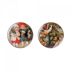 Магнитный двухсторонний держатель для игл ВОЛШЕБНАЯ  СТРАНА FLMH-040(M), 2.5см