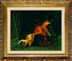 F-371 Алмазная мозаика МИЛАТО "Поцелуй"