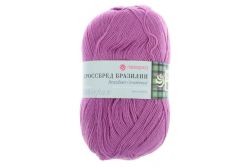 Пряжа ПЕХОРКА Кроссбред Бразилии // 020 // 179 // Фиалка