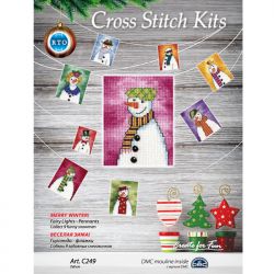 С249 Набор для вышивания РТО "Весёлая зима"