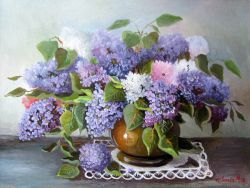 RDG-0451 Букет сирени (Paintboy)