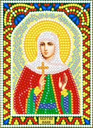 Наследие АЛМ круглая.ИМРА5-024 Алла с рамкой 12*15