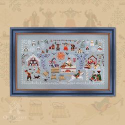 0201-ПЩВ-С Схема для вышивания «По щучьему велению»