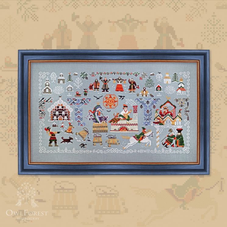 Схема для вышивания «По щучьему велению» 0201-ПЩВ-С