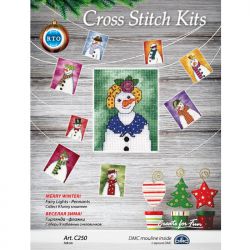 С250 Набор для вышивания РТО "Весёлая зима"