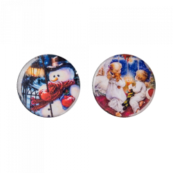 Магнитный двухсторонний держатель для игл ВОЛШЕБНАЯ  СТРАНА FLMH-041(M), 2.5см