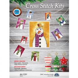 С251 Набор для вышивания РТО "Весёлая зима"