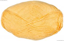 Пряжа ПЕХОРКА Жемчужная // 015 // 12 // Желток