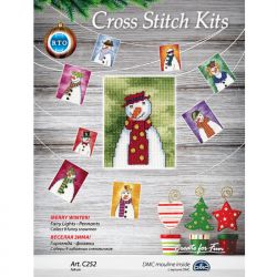 С252 Набор для вышивания РТО "Весёлая зима"